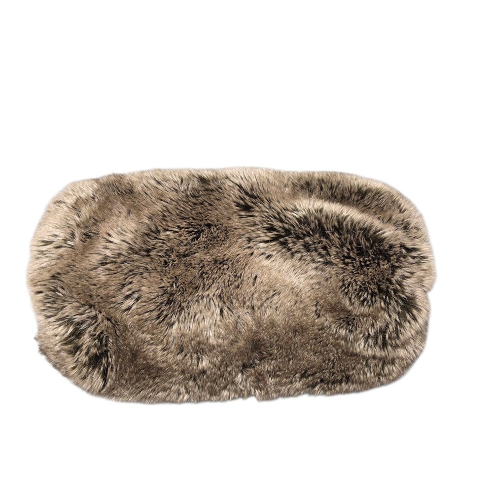 Restoration Hardware Baby‎ Child Faux Fur Hand Warmer for Kids 4-8 Years Brown